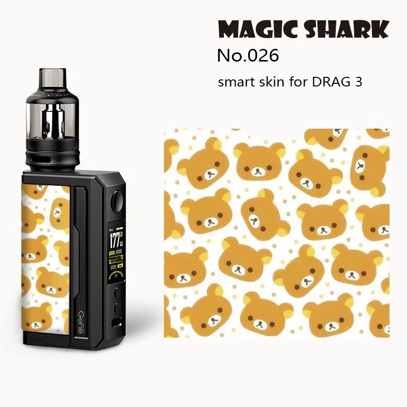 Волшебная Акула милый медведь тигр кот сексуальная женщина лист Череп матовая