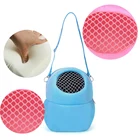 Маленькая переноска для домашних животных, клетка для кролика, хомяк, теплые дорожные сумки для шиншиллы, клетки для морской свинки, сумка для переноски, дышащая Новинка