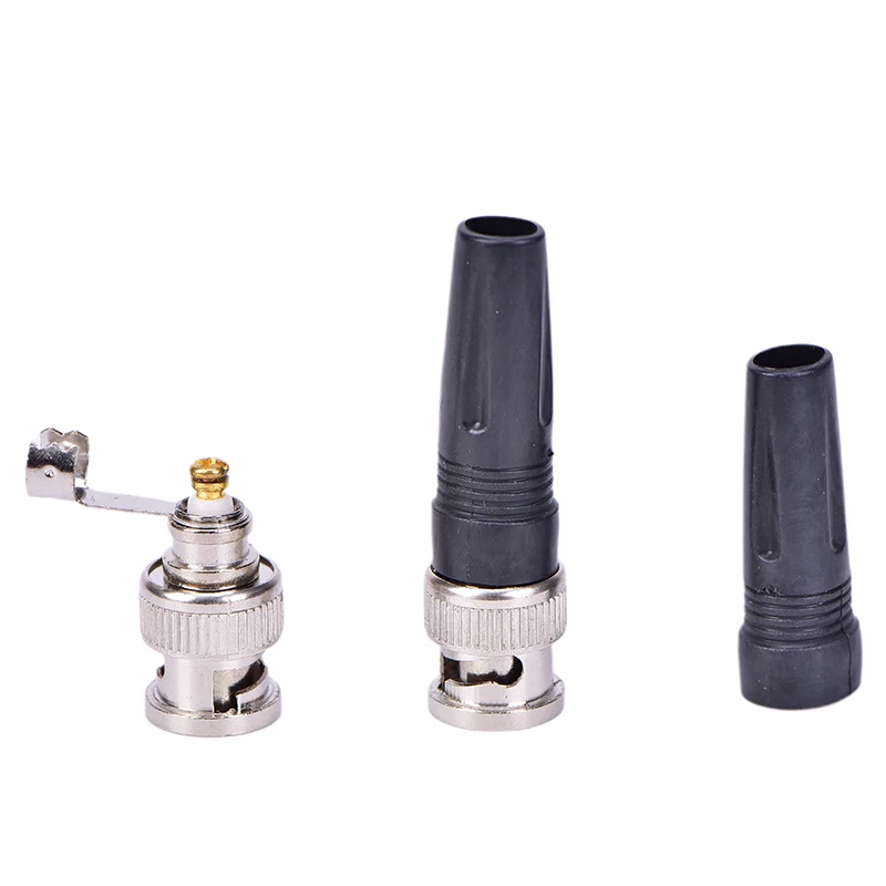 1 шт. BNC коннектор для наблюдения штекер адаптер поворотного коаксиального кабеля