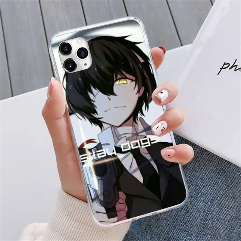 

Anime Bungou Stray Dogs Phone Cases For iphone 12 5 5s 5c se 6 6s 7 8 plus x xs xr 11 pro max mini