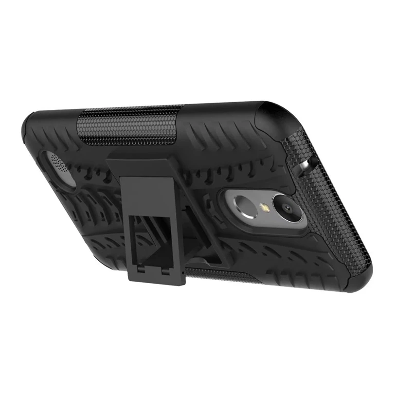 Для LG LV5/K20 Plus/K10 5," чехол матовый армированный прочный силиконовый резиновый ЖЕСТКИЙ чехол для телефона с отделением для карт для LG K10