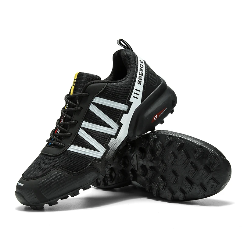 

SMS Men Outdoor Hiking Shoes Climbing Sport Breathable Sneakers Tactical Hunting Trekking Shoes Summer Mesh Anti-skid Trainers