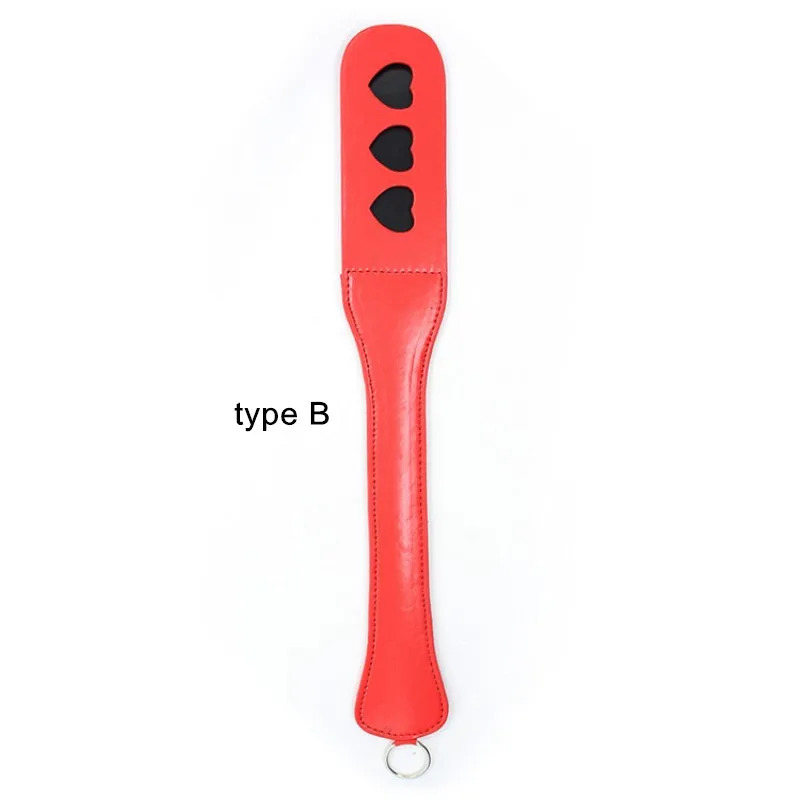 1 шт. двухслойные шлепки из искусственной кожи весло знак сердца клеится на