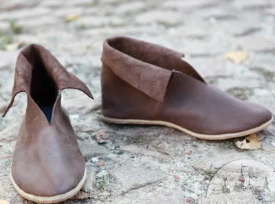 Ботильоны мужские кожаные на плоской подошве модные повседневные ботинки в