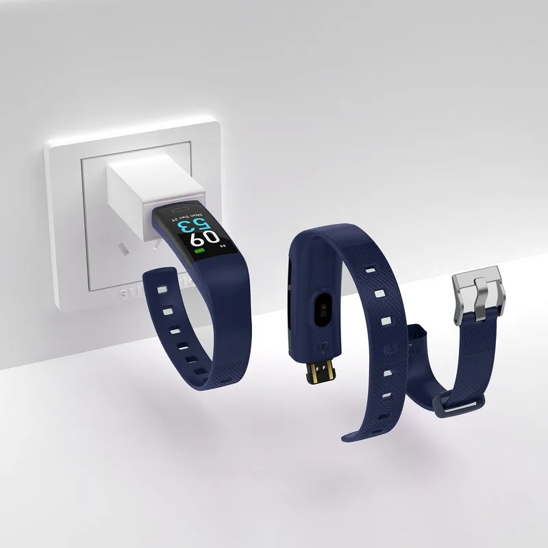 

Smart Watch Full Touch Screen Sports Wristbands TPU Waterproof Pedometer Bracelet Reminder Heart Rate Monitoring Smart Bracelet