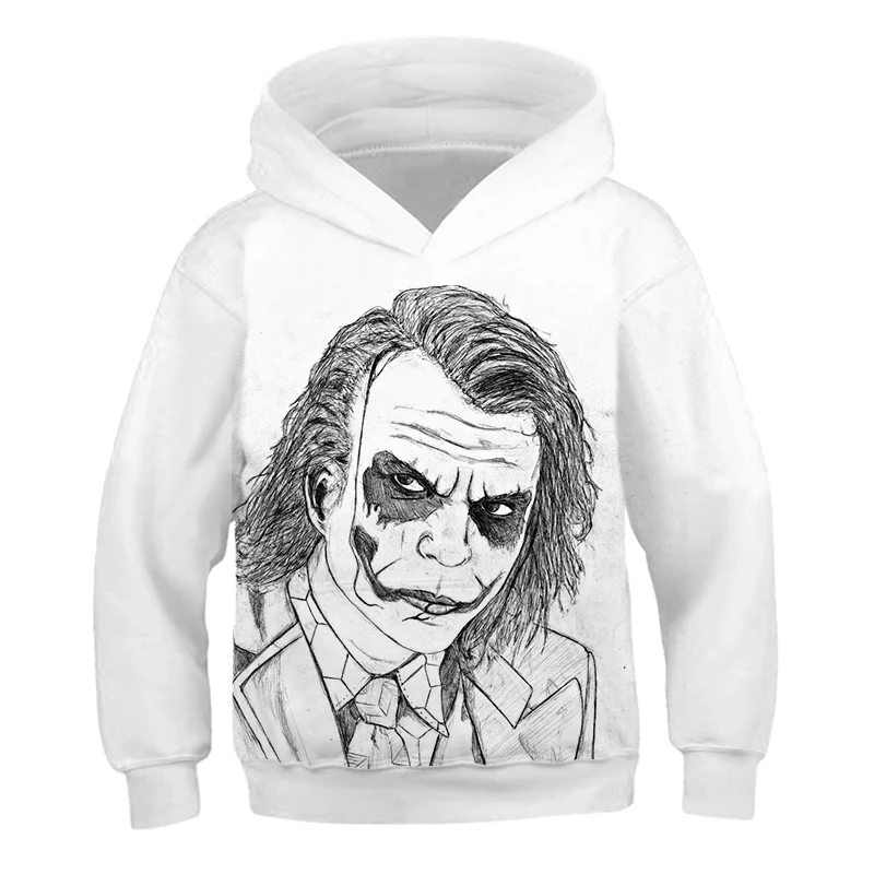 Фредди Джейсон Новый 3D Толстовки с принтом ужастики это клоуна для маленьких