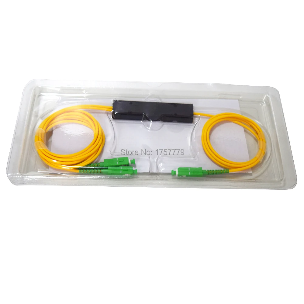 Одномодовый Волоконно Оптический Сплиттер PLC SCAPC 1x2|splitter combiner|coupler hosesplitter vga |