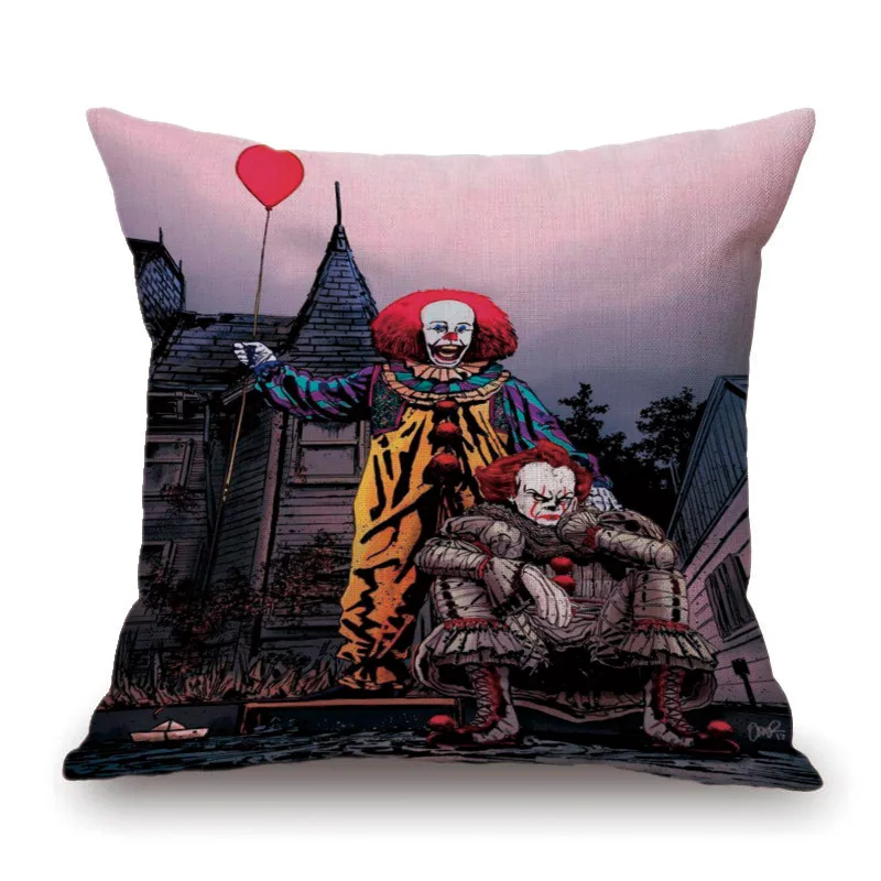 

Halloween Series Pillowcase Linen Home Sofa Cushion Cover Cojines Decorativos Para Sofa Decorative Throw Pillow Covers