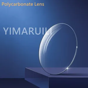 1 61 explosion proof pc polycarbonate lens uv400 anti blue lens photochromic optical glasses lens sports safety lens