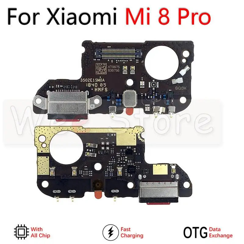 USB-плата для быстрой зарядки Xiaomi Mi 8 9 10 8SE 9SE A2 A3 F1 F2 Mix Max 2 3 M3 Lite Pro | Шлейфы