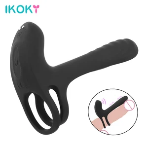 Ремешок на пенис для увеличения мужской t кольцо Вибраторы Секс-игрушки для пар мужчин Растяжитель пениса для женщин мужчин Стимулятор клитора Анальный шоп для взрослых