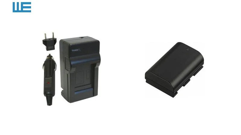 LP E6 LPE6 E6N LPE6N аккумулятор + зарядное устройство для EOS 5D Mark II III 5DS R 6D 7D 60D 70D|Цифровые