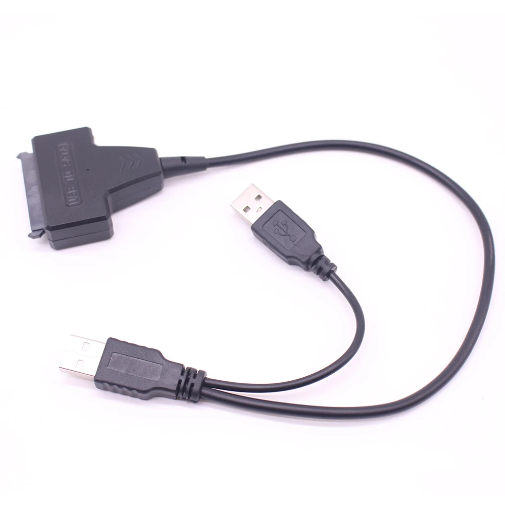 USB 2 0 на Sata адаптер внешнего Мощность жесткий диск SATA конвертер кабель для 5/3 5