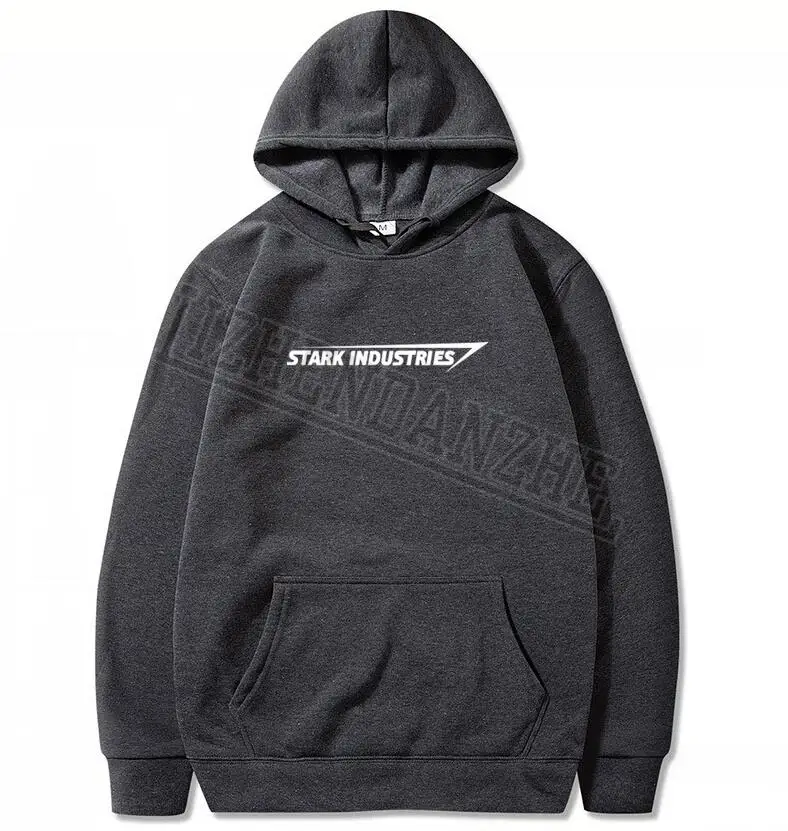 Мужские и женские толстовки с принтом Старков Индастриз Тони Старка Железного
