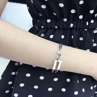 original classic fashion double snake bone chain s925 sterling silver bracelet high quality exquisite jewelry gift for women