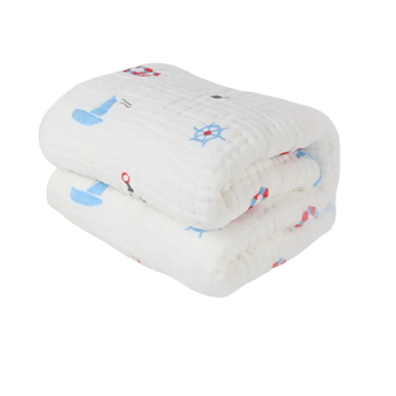 Cotton Absorbent Super Soft Gauze No Sheding Does Not Pilling Baby Bath Towel