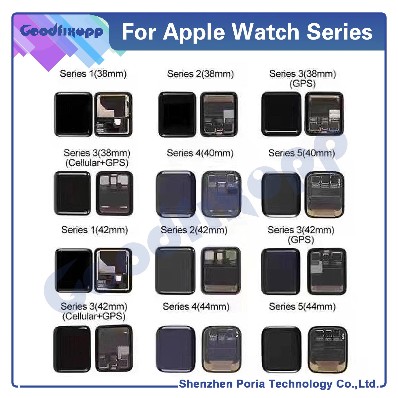 Для Apple Watch Series 1 2 3 4 5 SE 6 38 мм 42 40 44 ЖК-дисплей с сенсорным экраном | Мобильные