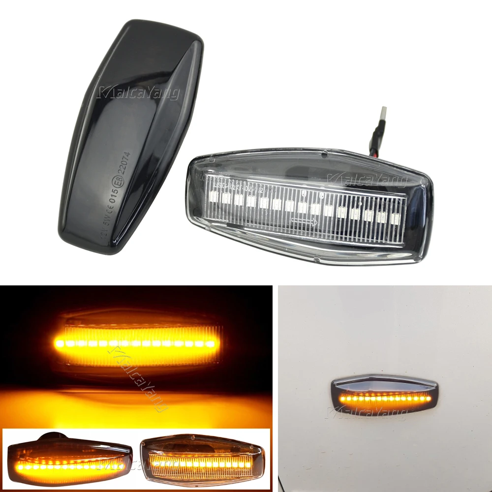 

Car Dynamic Blinker Side Marker Sequential Turn Signal Light For Hyundai Elantra XD i10 Getz Sonata XG Tucson Terracan Co