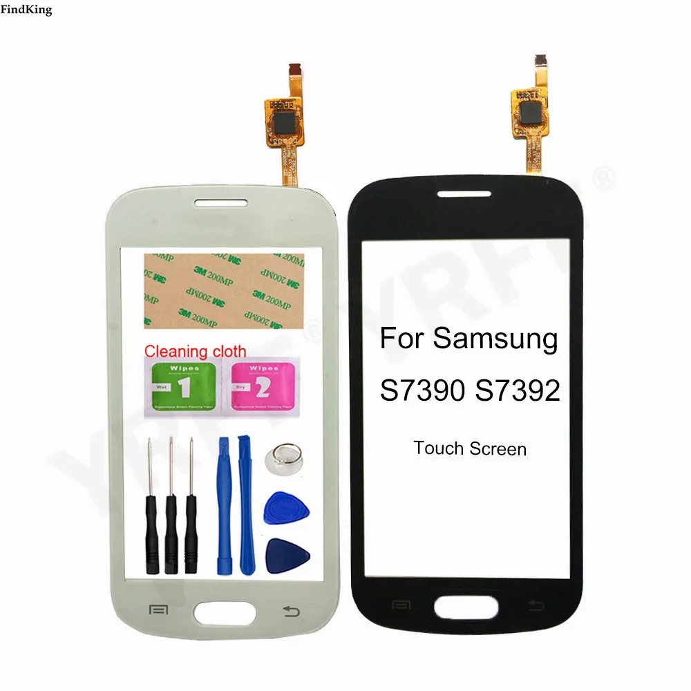 

Touch Screen For Samsung Galaxy Trend Lite S7390 S7392 Digitizer Touch Panel Lens Sensor Front Glass Replacement Glass