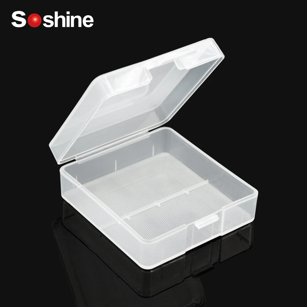 

Soshine Storage Case Holder Hard Plastic Case Cover For 2x 4x 8x AA AAA Battery Box Container Bag Organizer Box Case with Clips