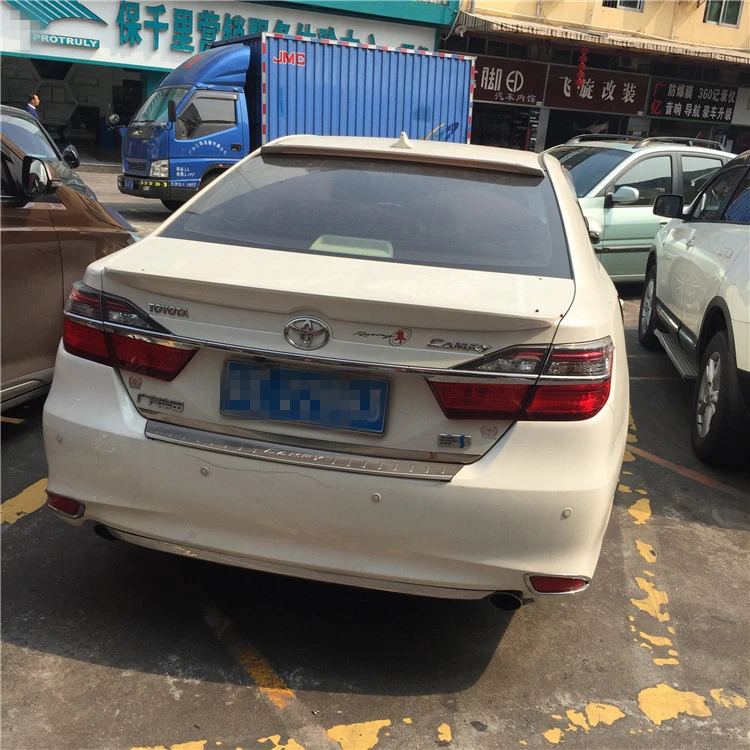 Спойлер на крышу для Camry 2012 2017 Toyota спойлер из АБС пластика цветной задний