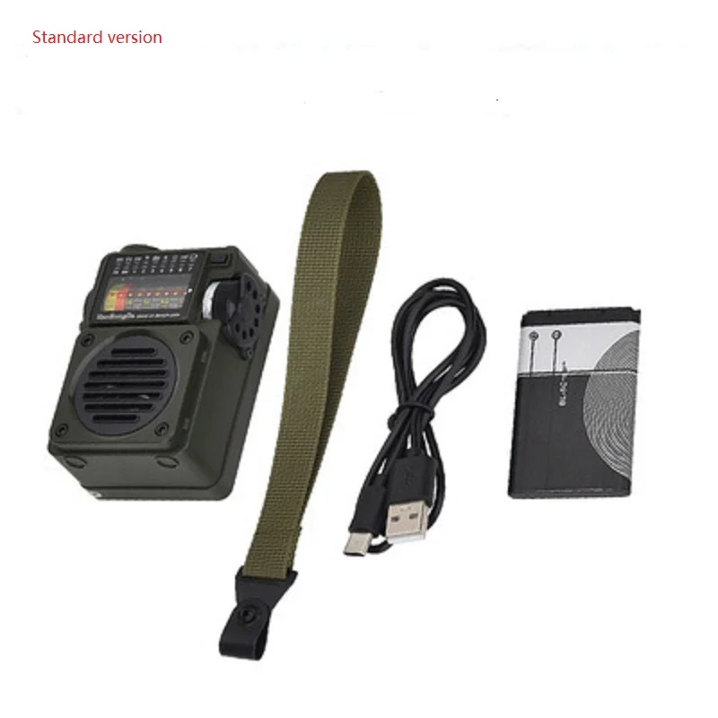 Портативный Полнодиапазонный радиоприемник MW/FM /SW/WB Bluetooth динамик музыкальный