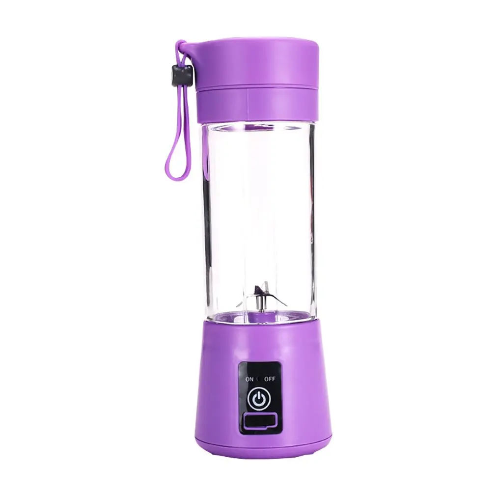 

Portable Multifunction Juicer 400ml 6 Leaf Juice Cup Usb Rechargeable High Power High Speed Juicer