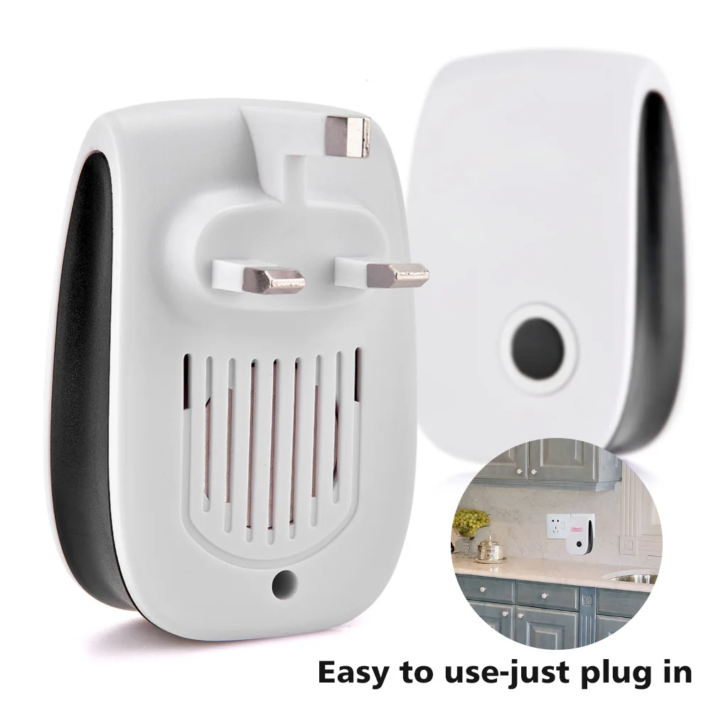

6pcs Mosquito Repellent Electronic Pest Repeller Ultrasonic Rejector Mouse Insect killer Rat Rodent Pepeller for Home Orchard