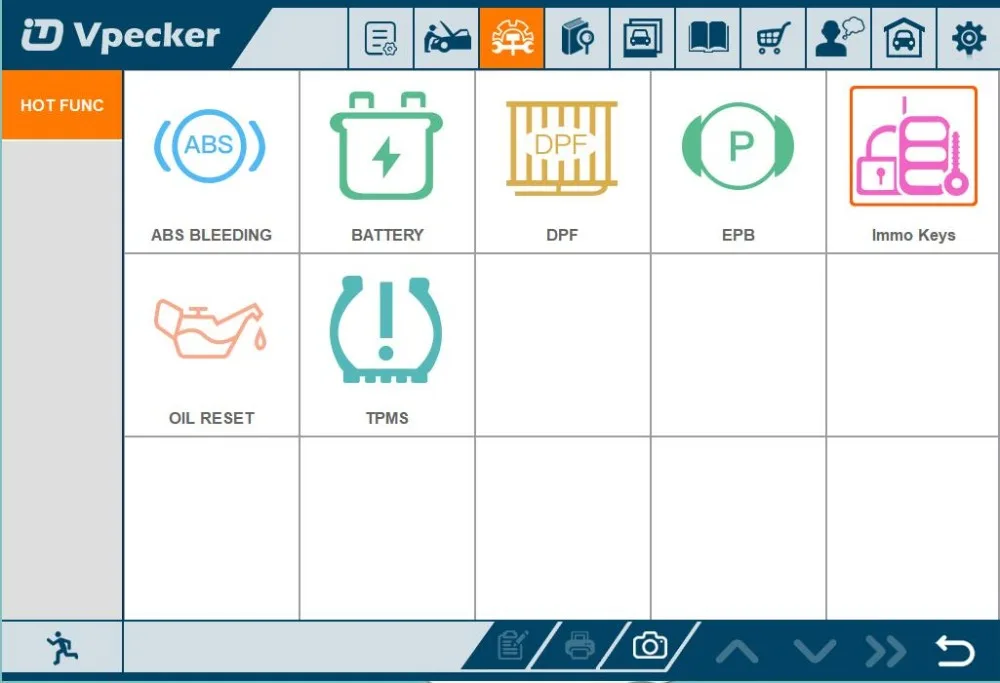 Vpecker E1 wifi автомобильный диагностический инструмент OBD2 сканер планшет для автомобиля ABS подушка безопасности SRS масло сброс Профессиональный сканер автомобильный OBD