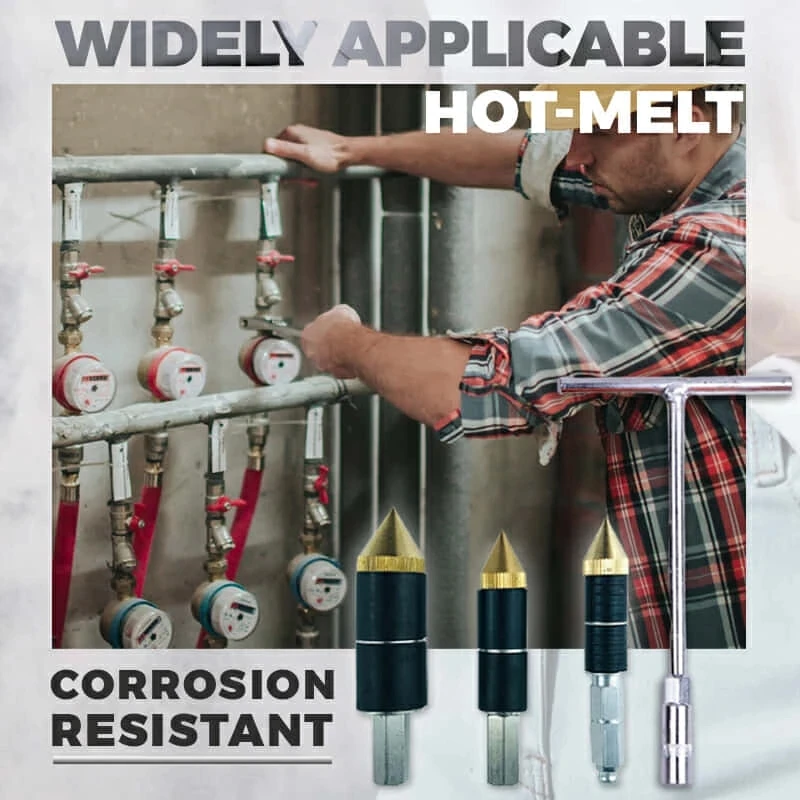 hot melt water stop pin kitchen bathroom repair plumbing tool set hot melt water stop pin kitchen bathroom ppr tube tunnels plug free global shipping