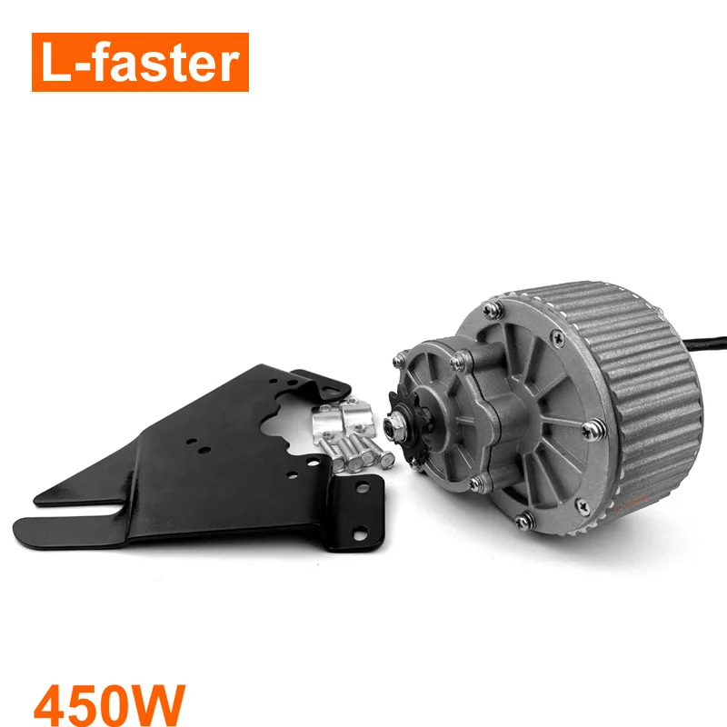 24V36V 450W Электрический щеточный двигатель электрический велосипед алюминиевый