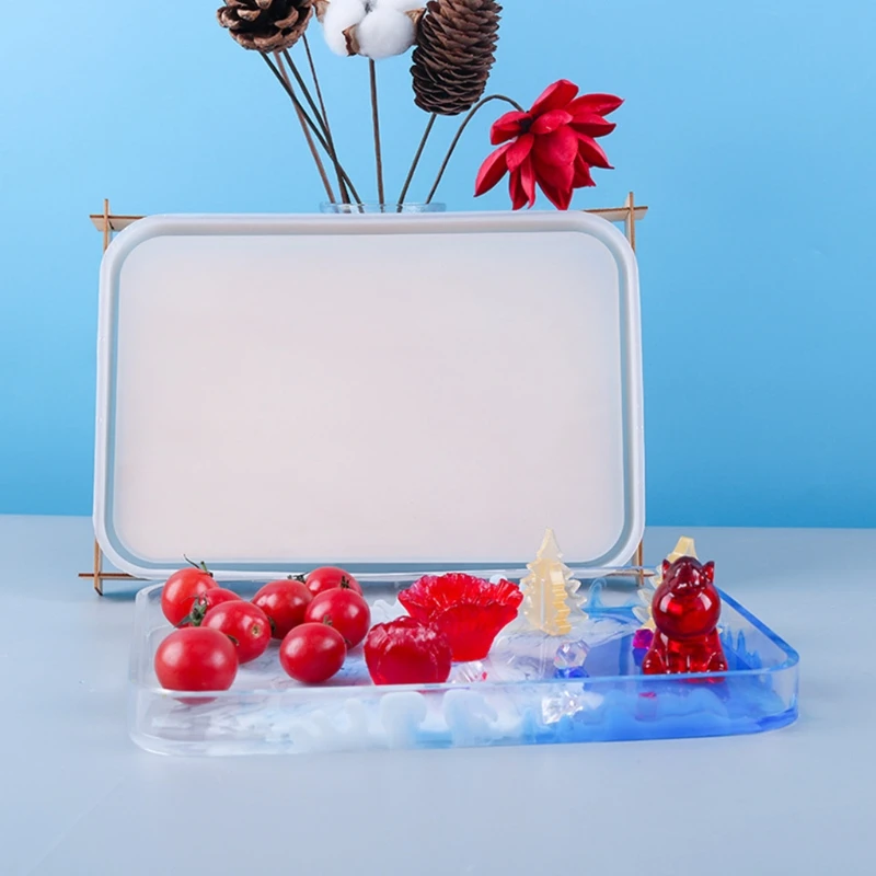 

Coaster Fruit Tray Silicone Mould DIY Handmade Crafts Cup Mat Pad Making Tool Crystal Epoxy Resin Mold
