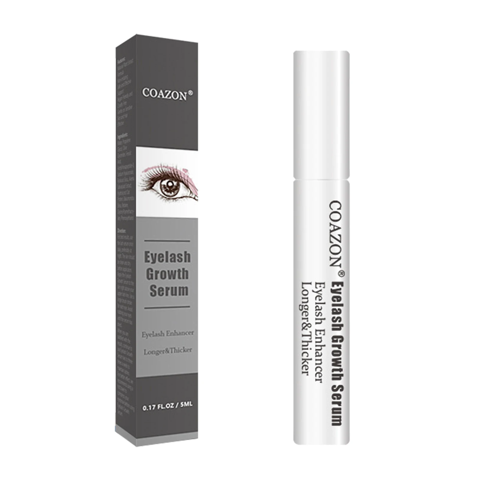 

15ML Eyelash Growth Enhancer Serum Curl Eyelash Enhancer Longer Fuller Thicker Lashes Serum Mascara Eyelash Serum Lengthening