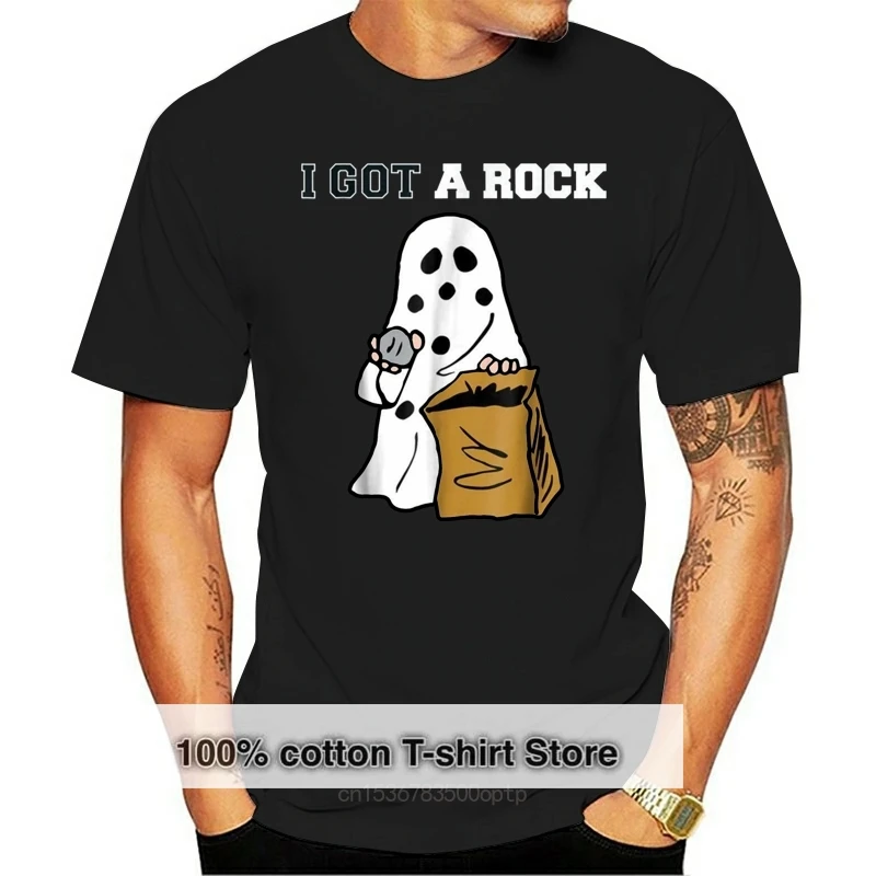 

Мужская футболка из 100% хлопка с принтом «I Got A Rock»