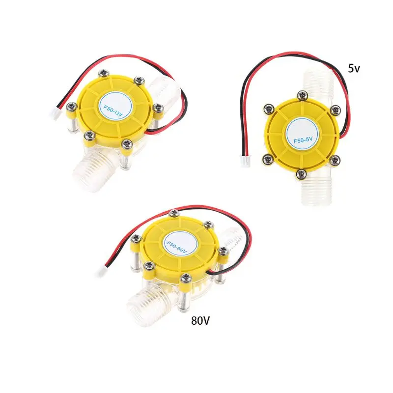 

DC 5V/12V/80V 10W Water Flow Pump Mini Turbine Flow Conversion Hydro Generator