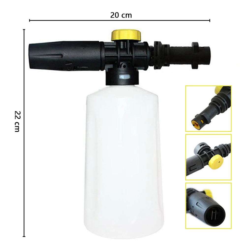 Пеногенератор JUNGLEFLASH пенораспылитель для шлангов моек высокого давления Karcher K2 K3