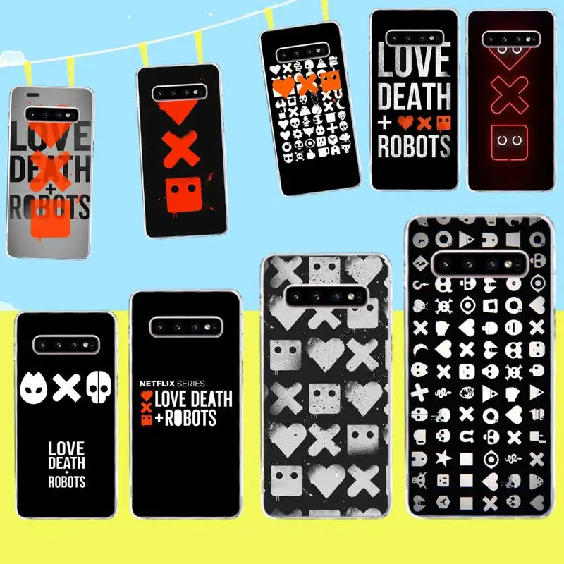 

CUTEWANAN Animation Love, Death & Robots Luxury Unique Design Phone Cover for Samsung S9 plus S5 S6 S7 edge S8 S10 plus