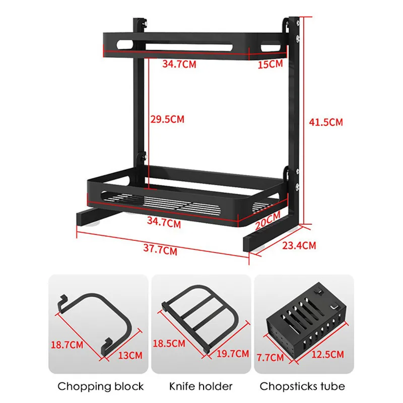 

Stainless Steel Removable and Washable Layered Basket New Dense grid Seasoning Rack Two Or Three Layers Optional Affordable