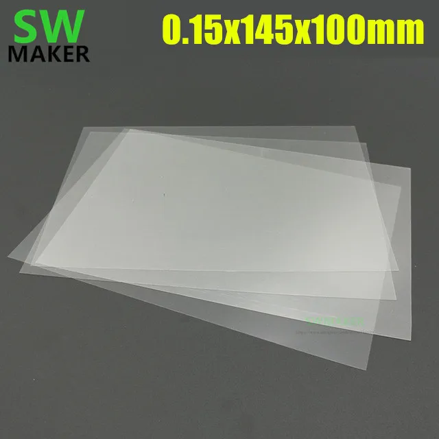4 шт 145x100x0 15 мм Anycubic Photon Zero 3D принтер FEP лист пленка Толщина 0 мм|Детали и аксессуары