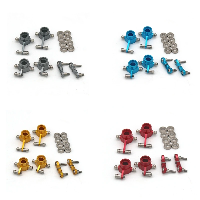 

Metal Steering Cup Link Rod Set for Wltoys K969 K979 K989 K999 P929 284131 1/28 RC Car Upgrades Parts Accessories