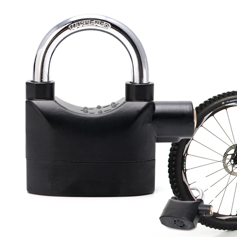 Водонепроницаемый замок сирена для мотоцикла велосипеда|Велосипедный замок| |