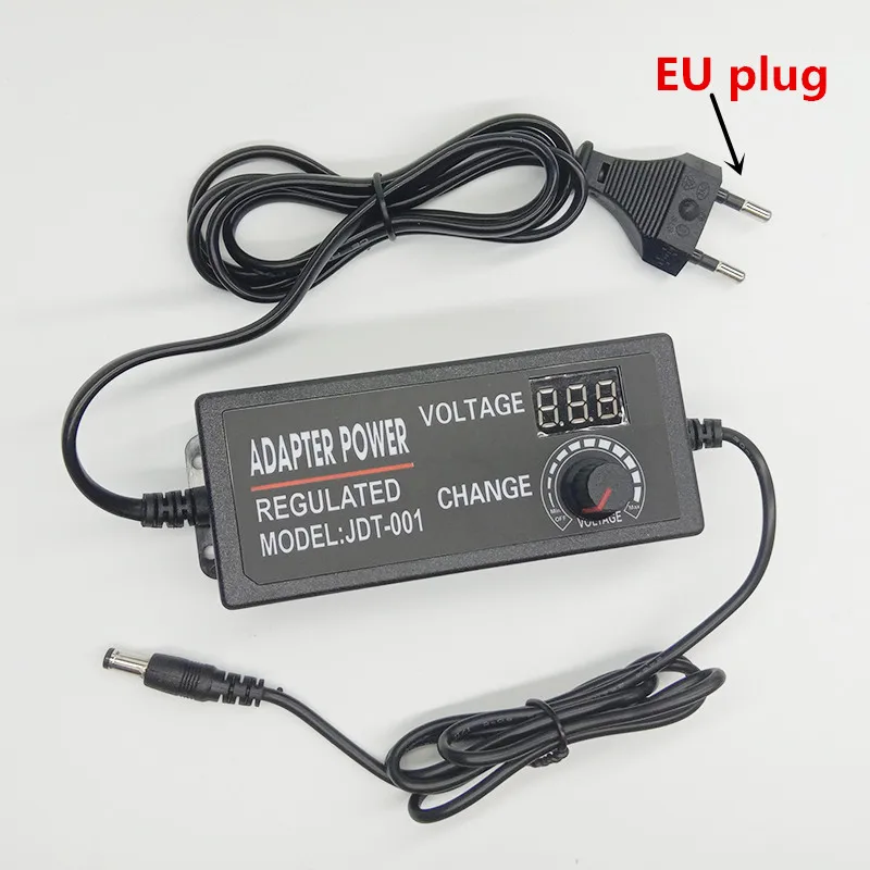 EU/US/UK AU разъем Регулируемый AC к DC 9 V-24 V 3A Универсальный Мощность адаптер питания Экран дисплея регулируется Мощность переключение Зарядное устройство