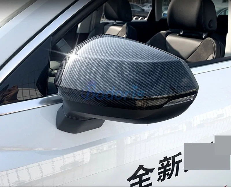 Цветное боковое крыло из углеродного волокна накладка на зеркало заднего вида