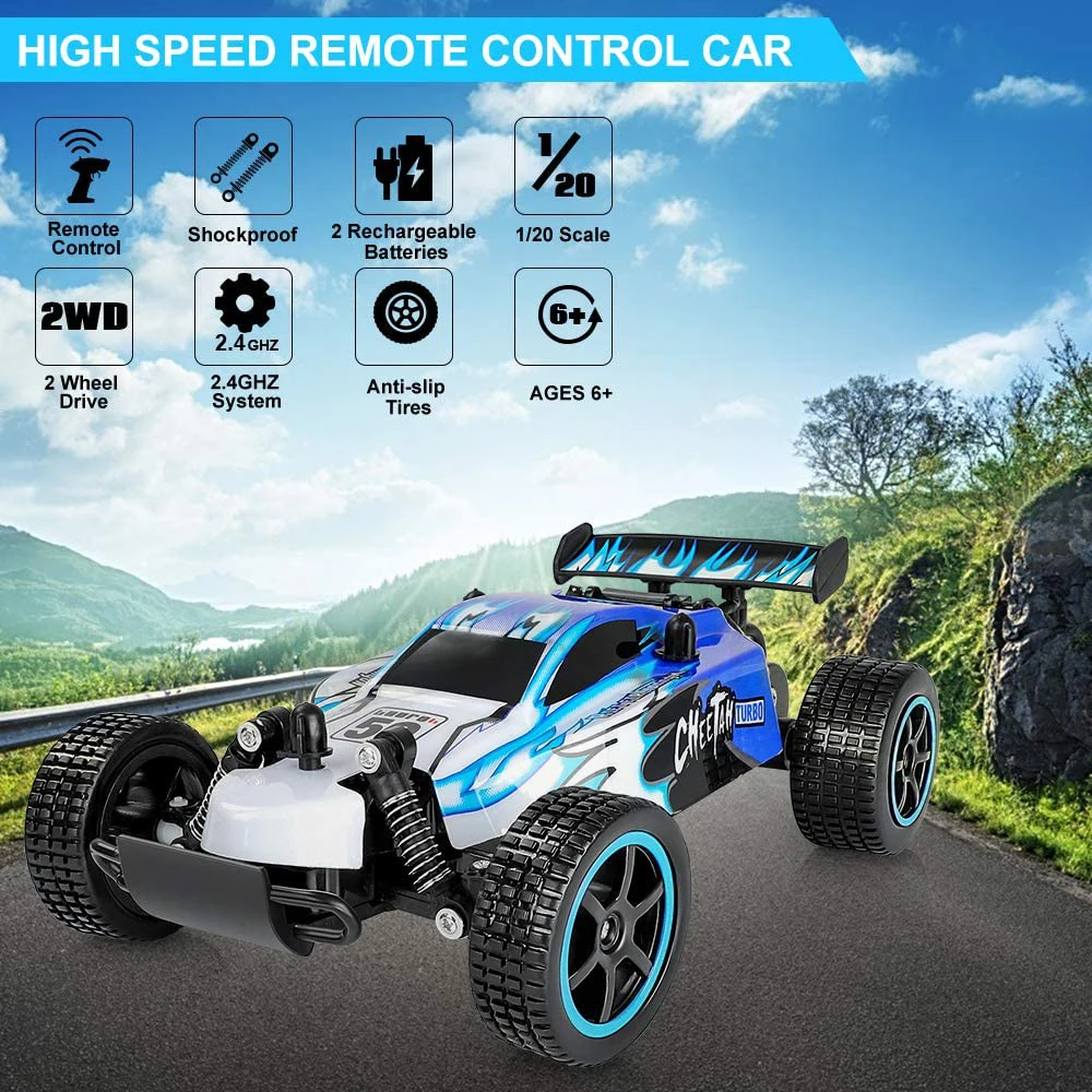 Sinovan RC автомобиль 1:18 внедорожный игрушки 15-20 км/ч высокоскоростной