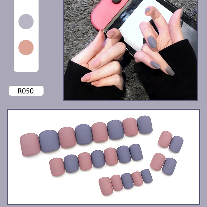 

False Nail Patch Sticker Wearing Nail Finished Nail Piece Nail Art Patch Remove Nail Patch Female Nail Art Sticker