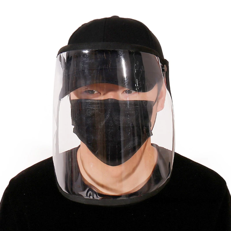 

Artudatech Transparent Face Covering Protective Plastic Anti fog splash Cap Face Shield