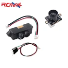 Модуль датчика дальномера TFmini-S Lidar 0,1-12 м TOF одноточечный микродальномер UART  IIC + GY-US42 Ультразвуковой Модуль дальности