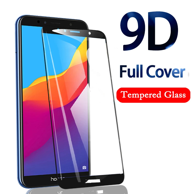 9D полное покрытие из закаленного стекла для huawei honor 7A 7A Pro 7C 5,7 дюймов Защитная пленка на huawei honor 7A 5,45 защитное стекло