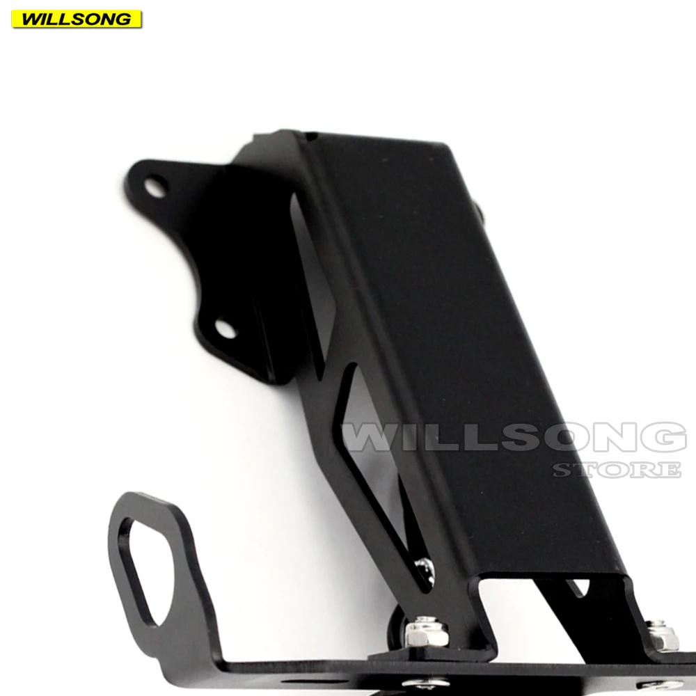

License Number Plate Holder Frame LED Light Tail Tidy Fender Eliminator For YAMAHA FJ09 MT09 Tracer 900 Motorcycle Accessories