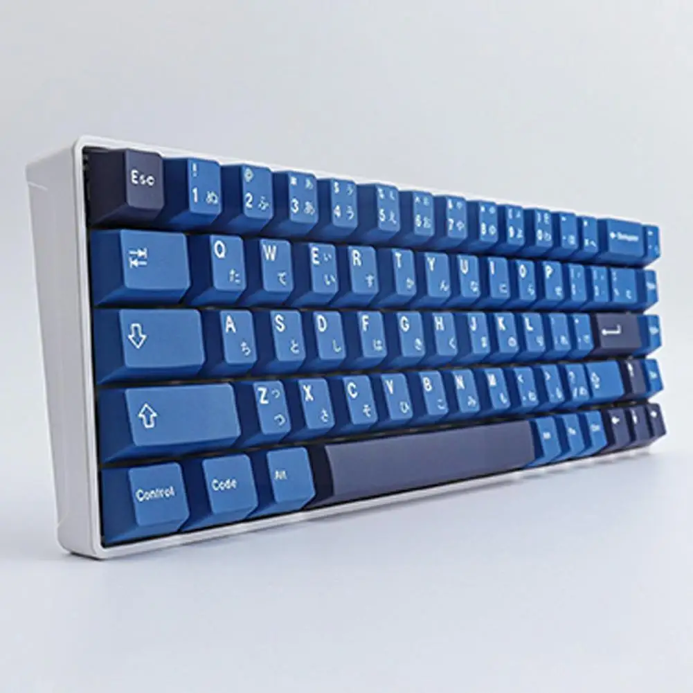 

129 Keys Pbt Keycap Profile Dye-sub Japanese Minimalist Personalized Gmk Striker Keycaps For Mechanical Keyboard J5l2